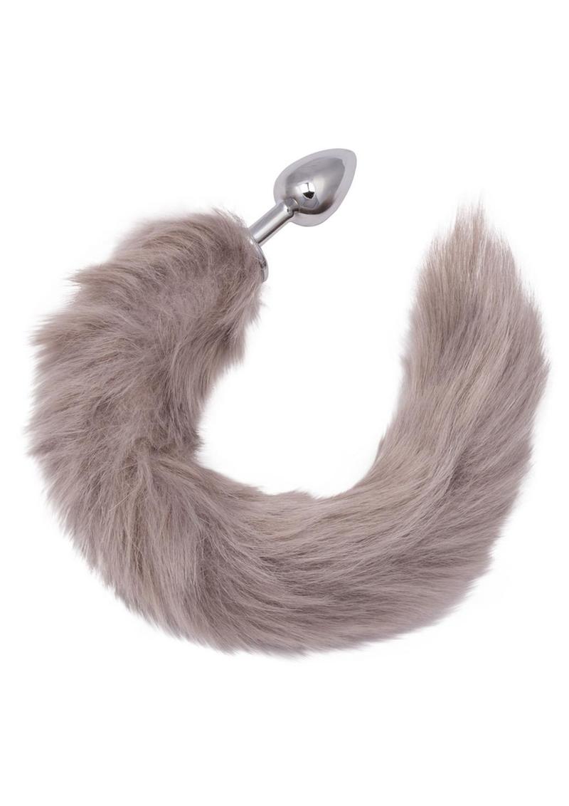 Running Wild | Faux Fur Tail and Metallic Anal Plug