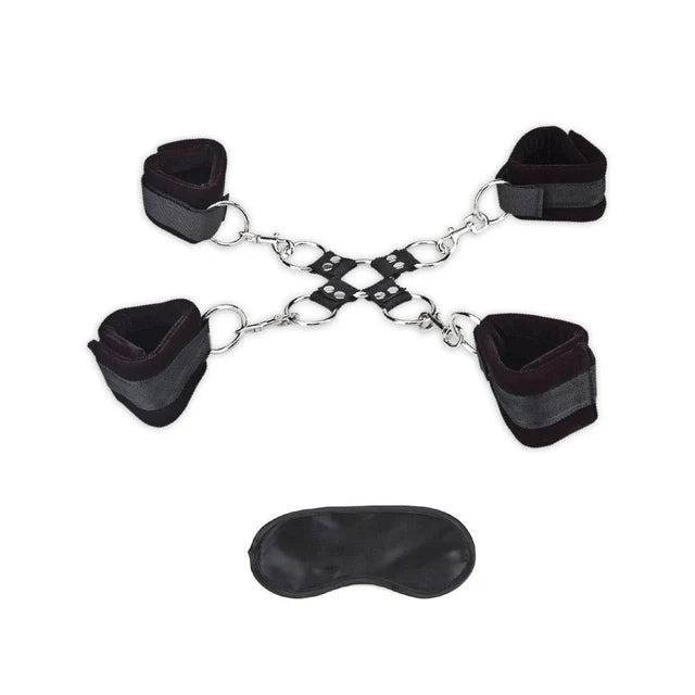 Luxe Fetish | Soft Cuff Hog Tie | 5PC