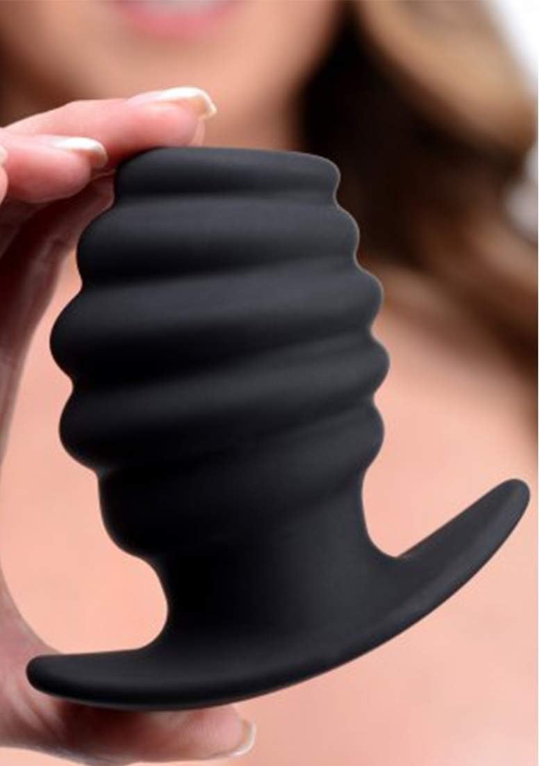 Master Series | Hive Ass Tunnel | Ribbed Hollow Anal Plug