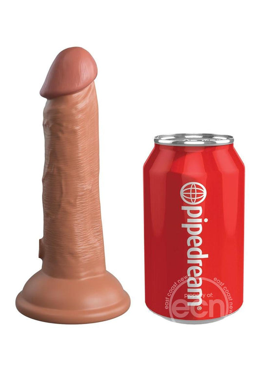 King Cock Elite Dual Density Silicone Dildo 6in