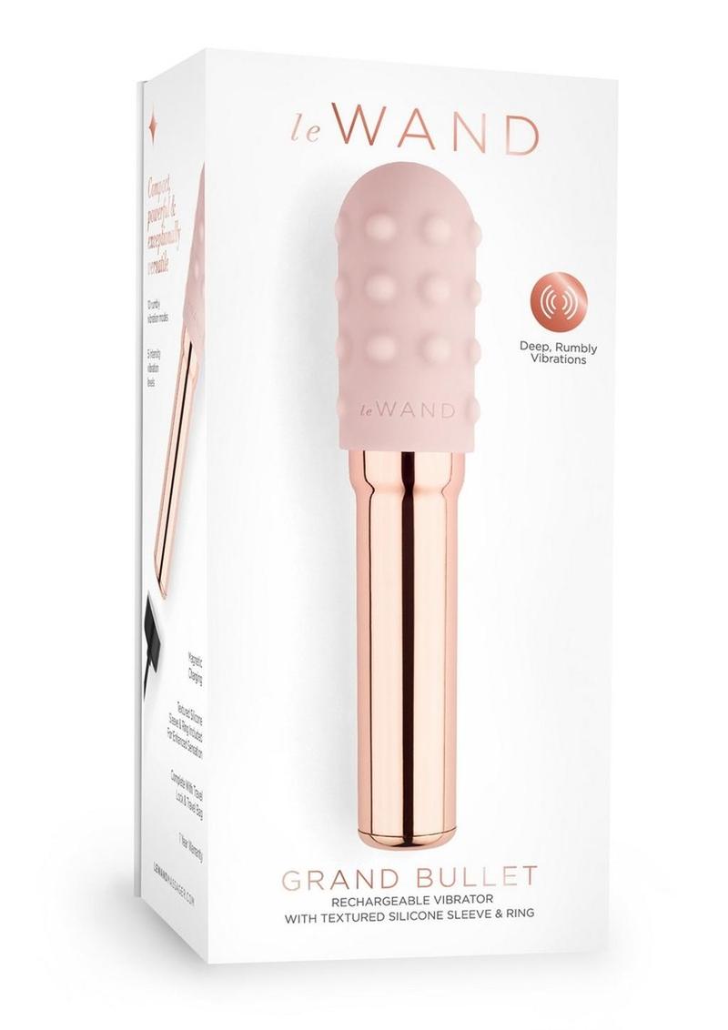 Le Wand | Grand Bullet | Rechargeable Silione Vibrator