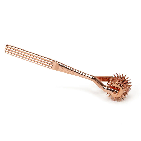 X-Rose Five Row Wartenberg Pinwheel (Rose Gold)