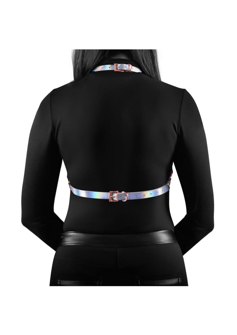 Cosmo | Holographic "Vamp" Chest Harness