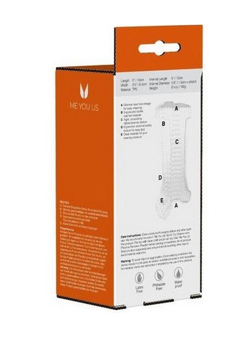 Me You Us | Ripple | Dual End Stroker Masturbator