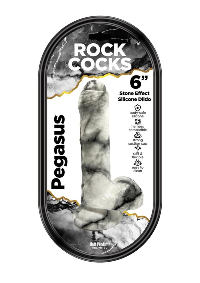 Rock Cocks Pegasus Silicone Dildo 6in