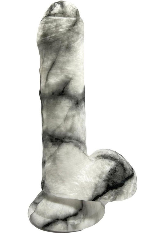 Rock Cocks | 6" Dildo - Pegasus | Stone-like Texture Silicone Dildo