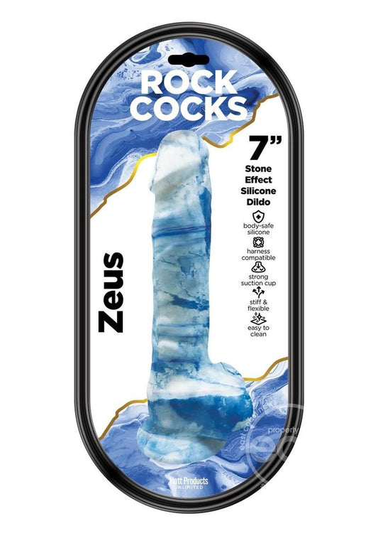 Rock Cocks Zeus Silicone Dildo 7in