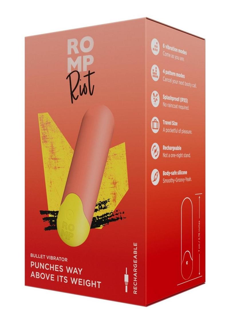 Romp | Riot - Bullet Vibrator | High-powered Mini Bullet
