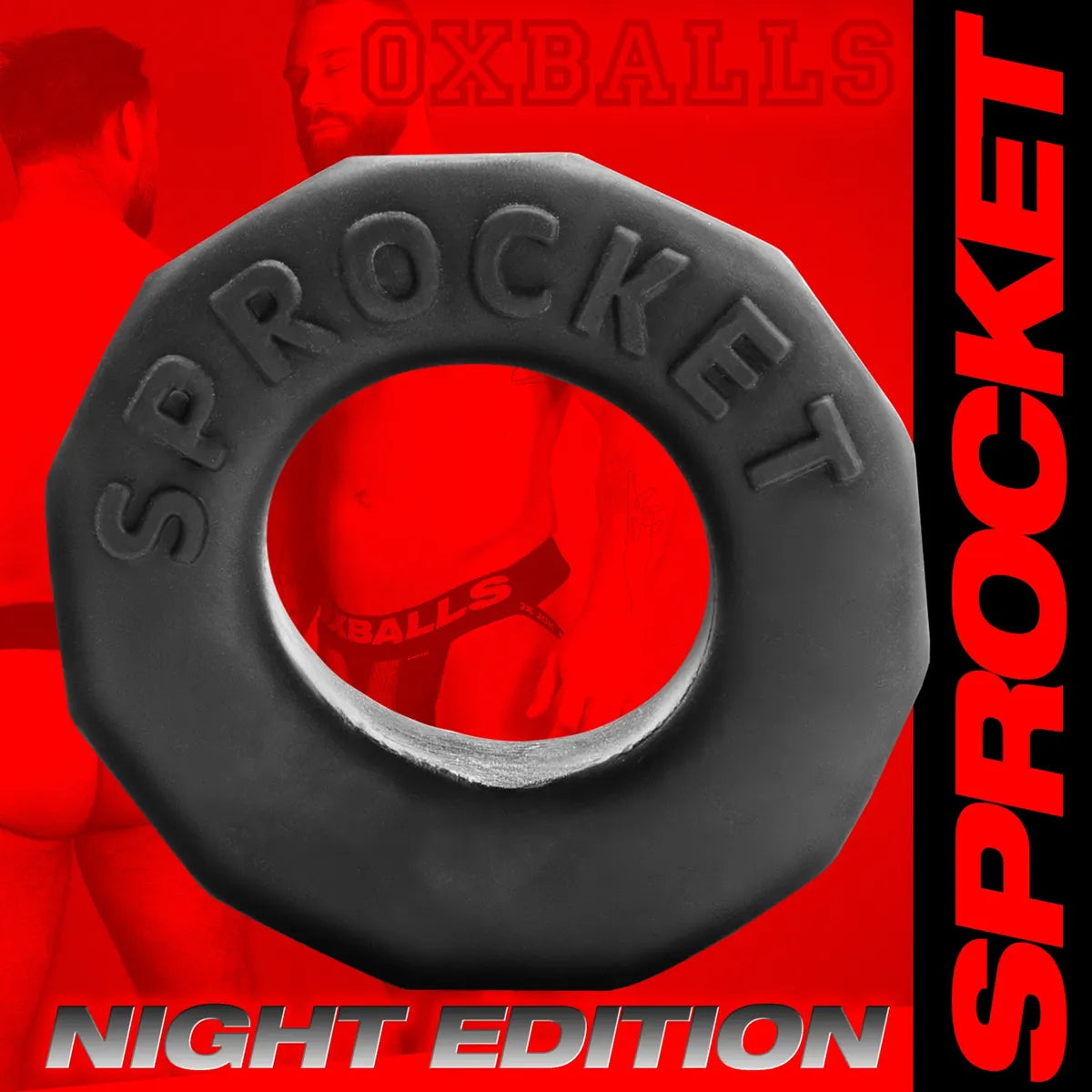 OxBalls | Sprocket | Comfortable & Stackable Cock Ring
