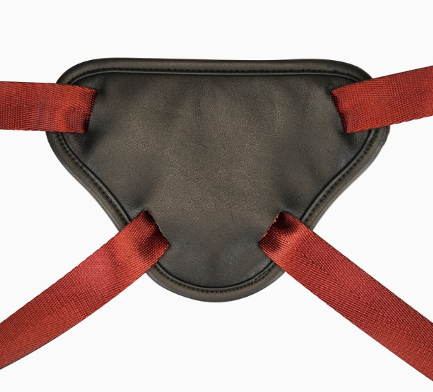 Liebe Seele | Leather Strap-on Harness | Red Wine