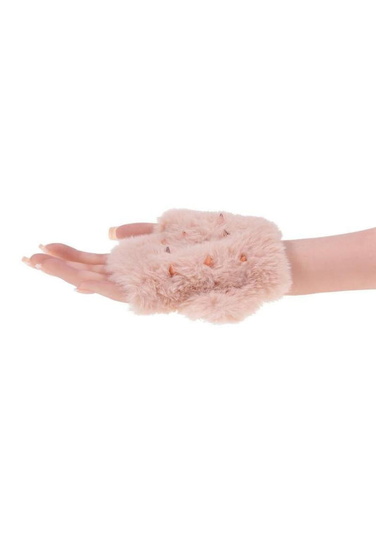 Spiked Sensory Glove - Blush/Rose Gold