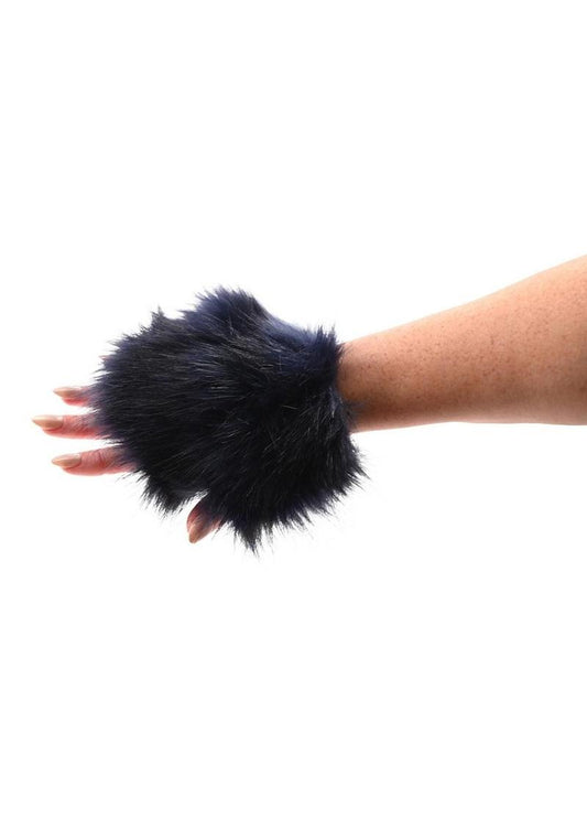 Spiked Sensory Glove - Navy/Gold
