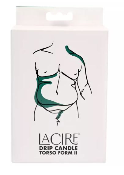 Drip Candle Torso Form | Masculine Figure Candle