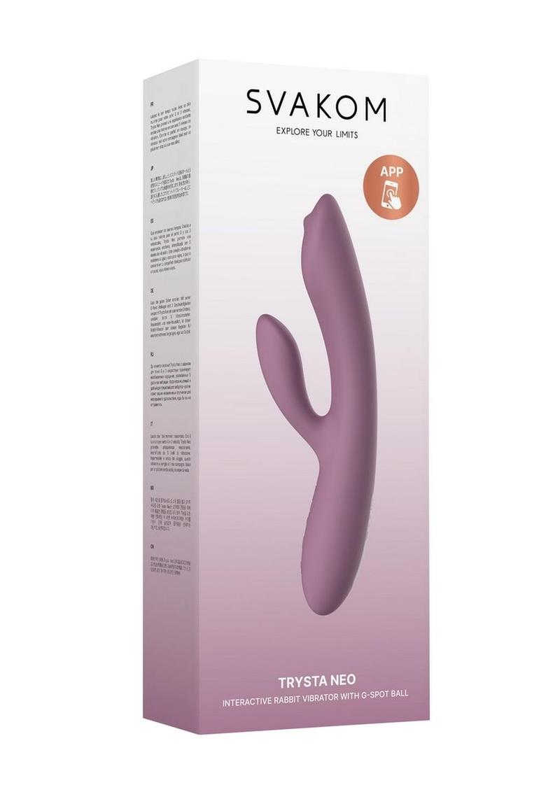 Svakom | Trysta Neo | Rabbit Vibrator with G-spot Ball