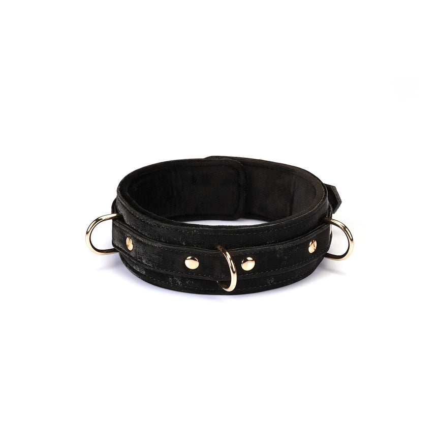 Liebe Seele | Velvet Collar with Leash | Boudoir Amor
