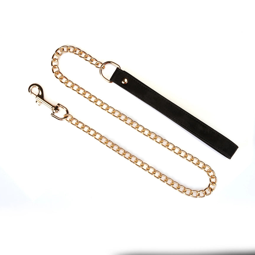 Liebe Seele | Velvet Collar with Leash | Boudoir Amor