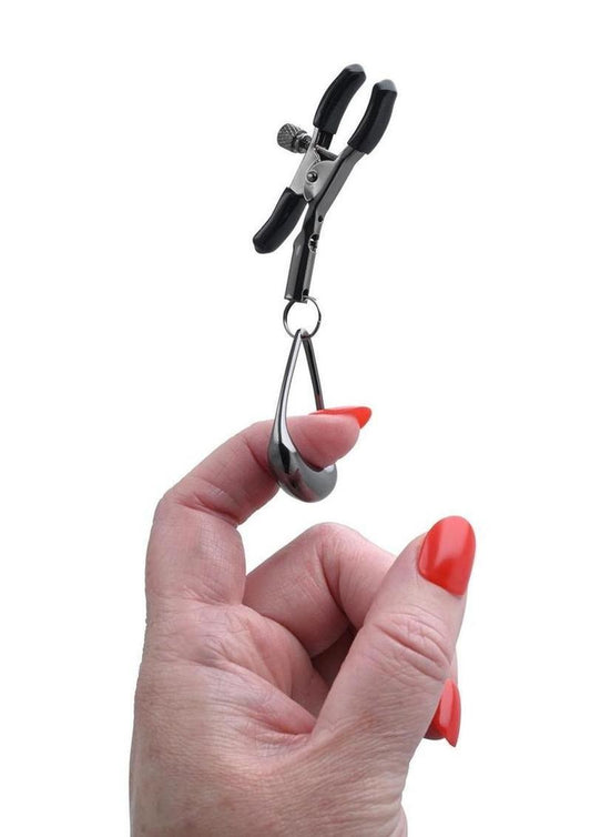 Sportsheets | Nipple Clamps | Velvet Noir Tuggable Nipple Clamps