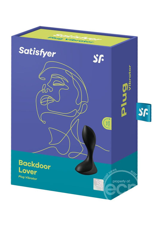 Satisfyer Backdoor Lover Silicone Vibrating Anal Plug