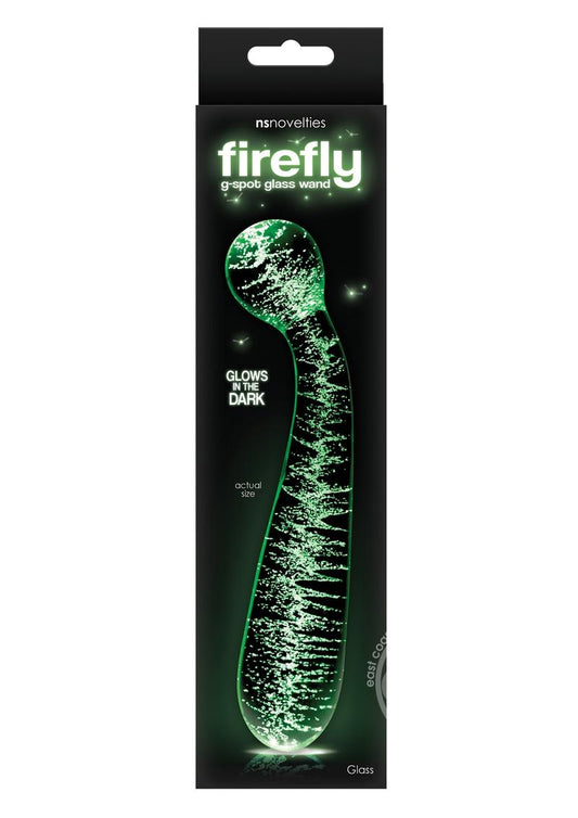 Firefly G-Spot Glass Wand Glow In The Dark