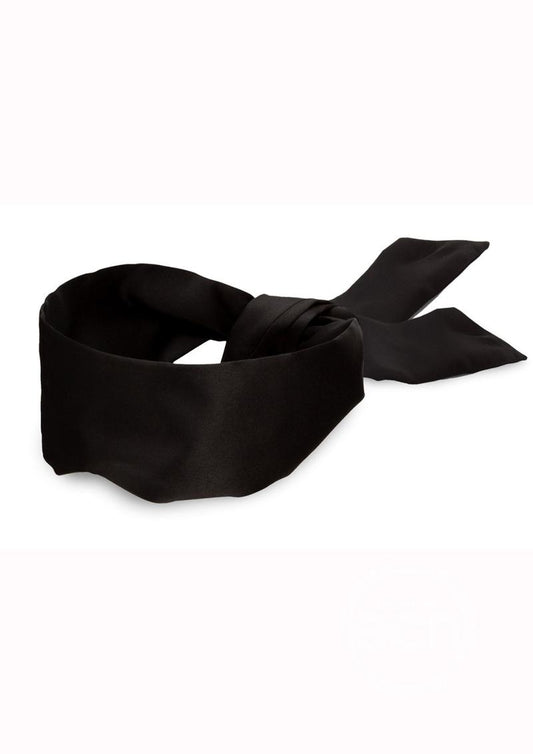 Noir Silky Blindfold Fetish Fantasy