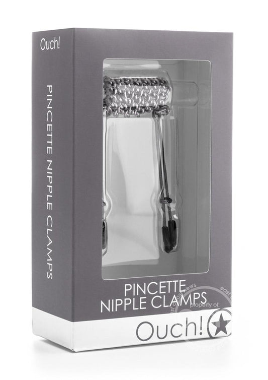 Ouch! Pincette Nipple Clamps - Silver