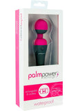 PalmPower Rechargeable Silicone Personal Wand Massager
