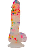 Addiction Party Marty Silicone Dildo with Balls 7.5in