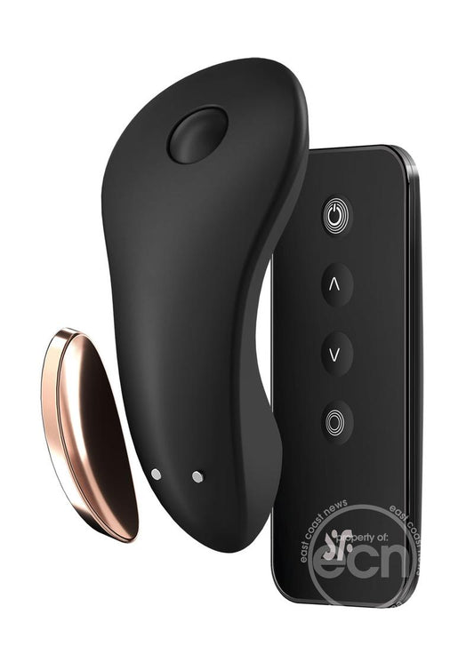 Satisfyer Little Secret Silicone Rechargeable Panty Vibrator With Remote Control