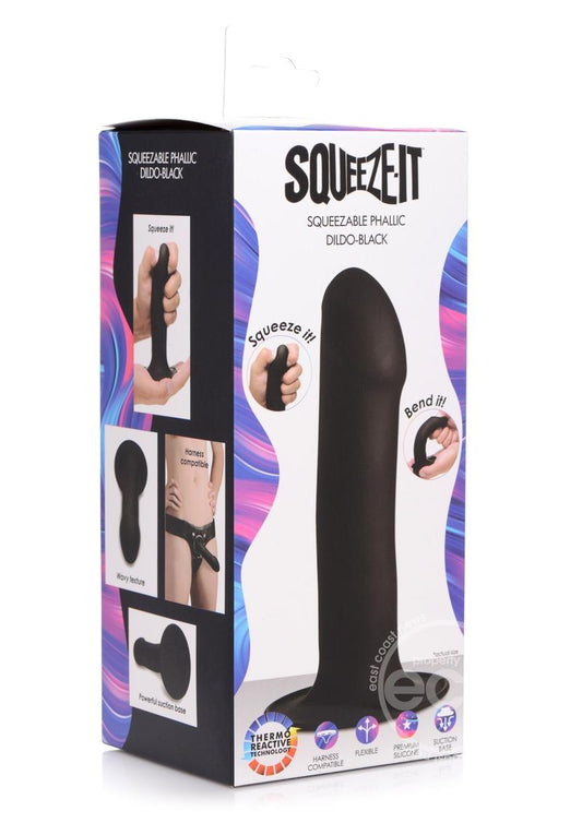 Squeeze-It Squeezable Phallic 6.75in Dildo
