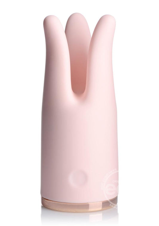 Inmi Vibrassage Twirl Vibrating Clit Teaser - Pink