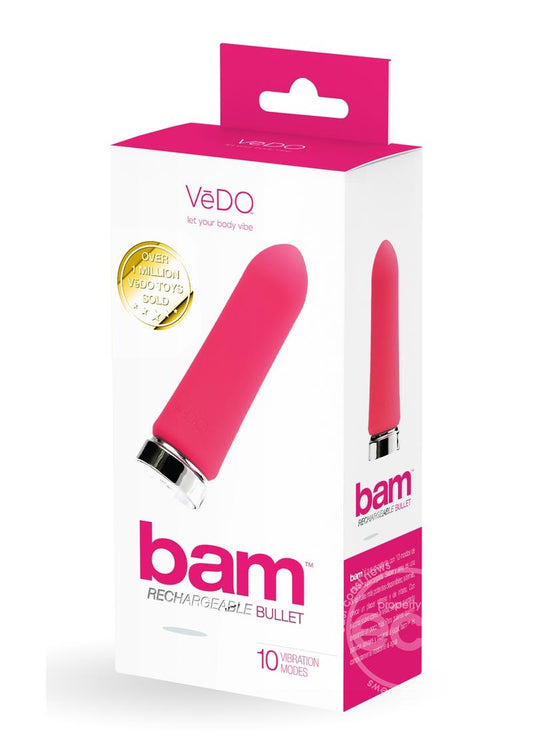 VeDO Bam Rechargeable Silicone Bullet Vibrator