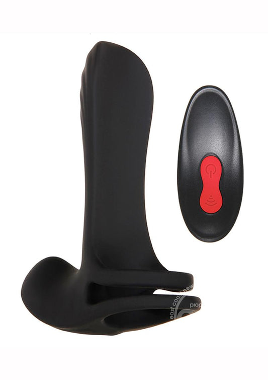 Zero Tolerance Vibrating Girth Enhancer Silicone Rechargeable Sleeve with Remote Control